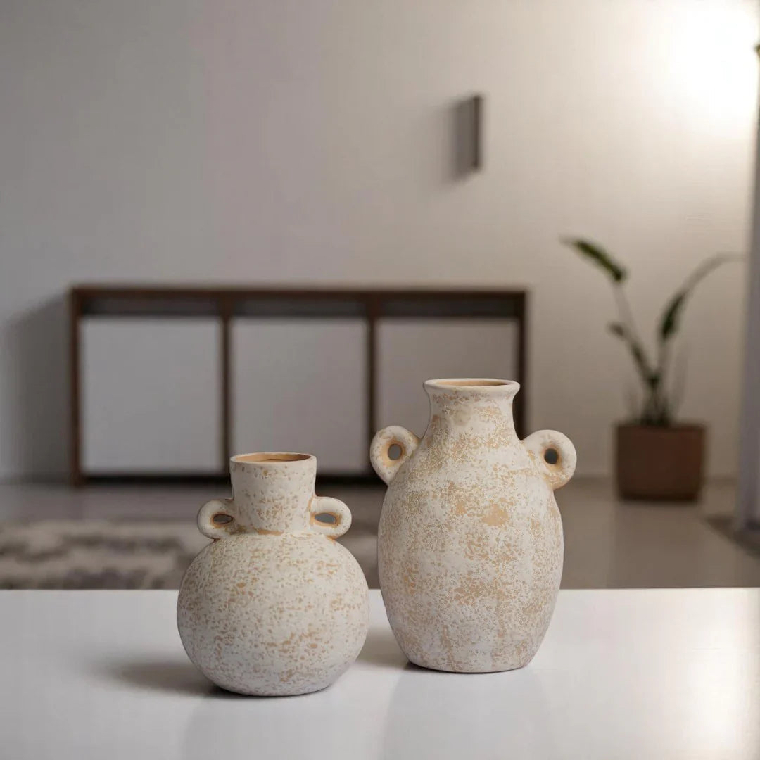 Olympia Earthen Ceramic Vase DECOR DARBARS