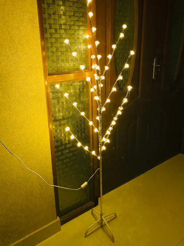 LED Cherry Blossom Corner Floor Lamp for Home Decor DECOR DARBARS