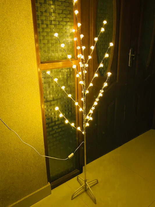 LED Cherry Blossom Corner Floor Lamp for Home Decor DECOR DARBARS
