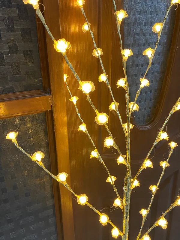 LED Cherry Blossom Corner Floor Lamp for Home Decor DECOR DARBARS