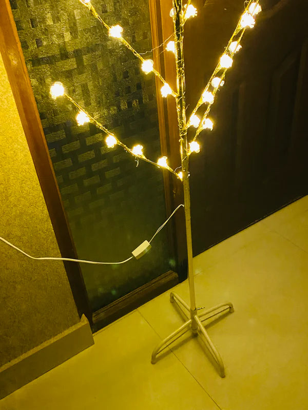 LED Cherry Blossom Corner Floor Lamp for Home Decor DECOR DARBARS