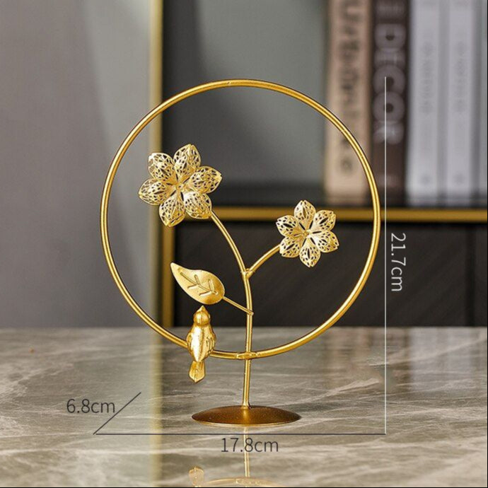 Golden Stainless Steel (small & large) DECOR DARBARS