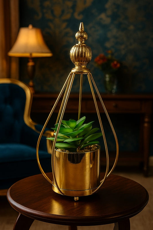 Golden Stainless Steel (small & large) DECOR DARBARS