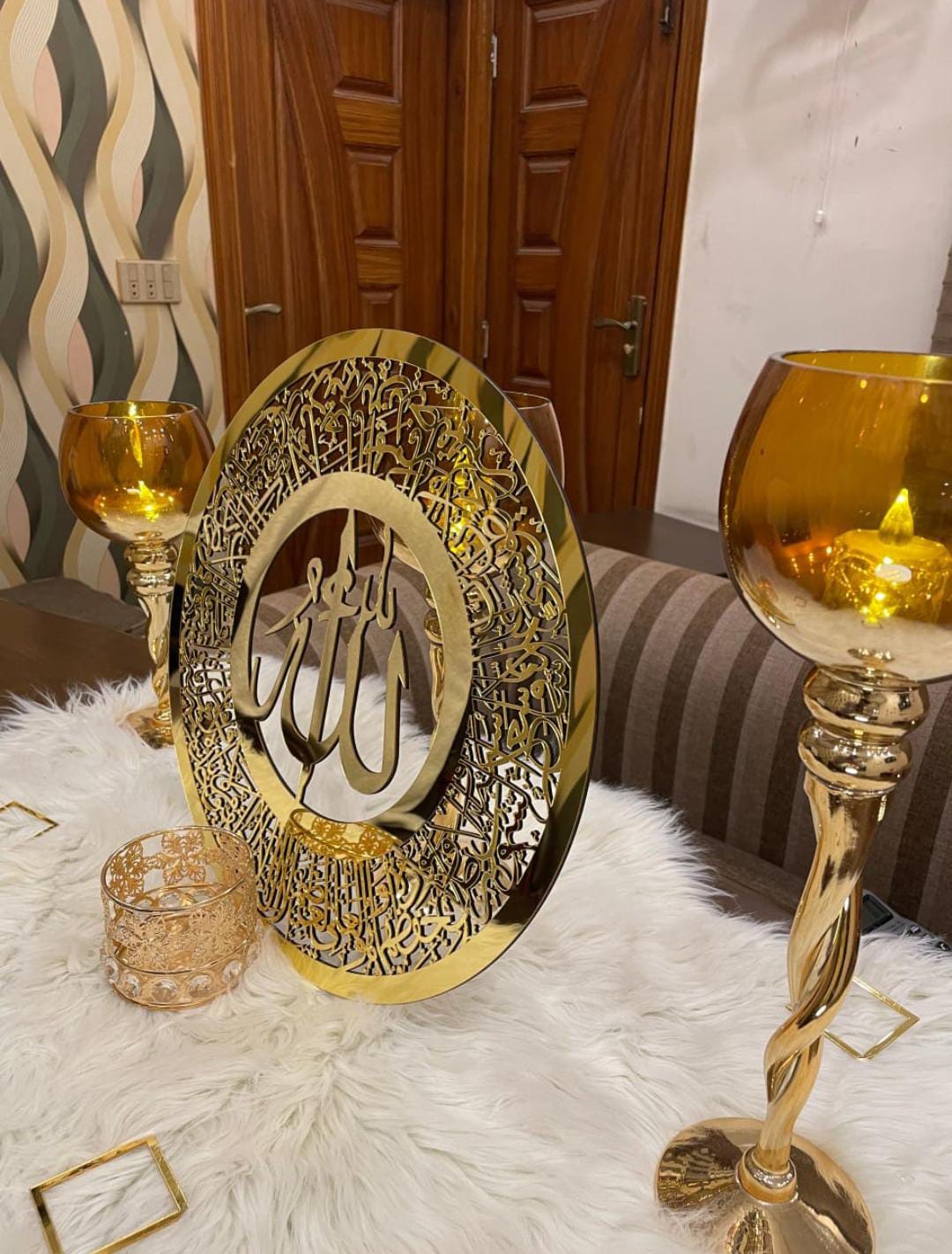 Ayat ul kursi and Durood Shareef DECOR DARBARS
