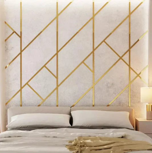 DIY Acrylic Mirror Strips Decor - Wall Decorations DECOR DARBARS