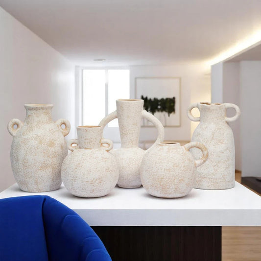 Olympia Earthen Ceramic Vase DECOR DARBARS
