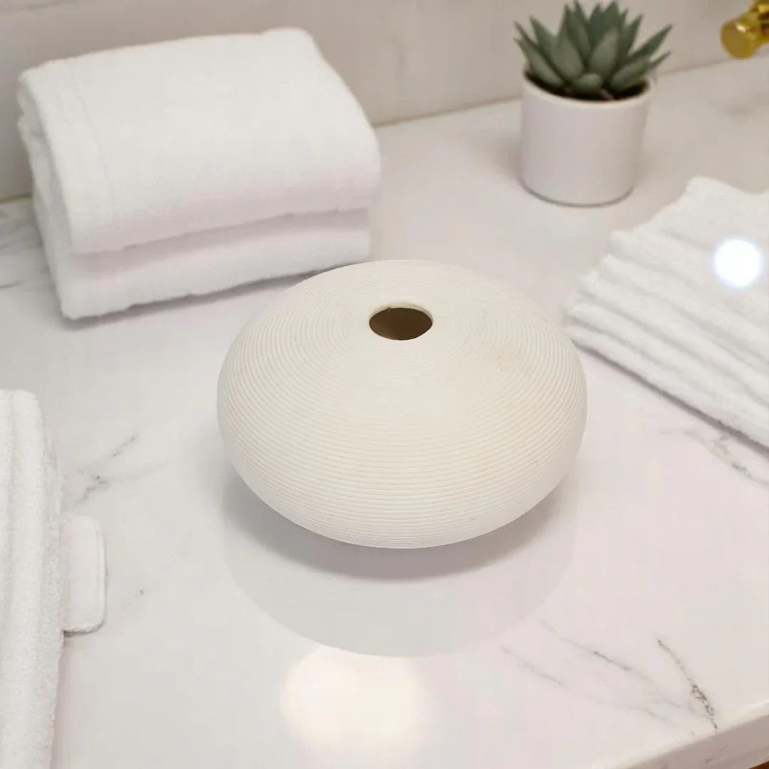 Bouquet Eucalyptus White Ceramic Vases DECOR DARBARS