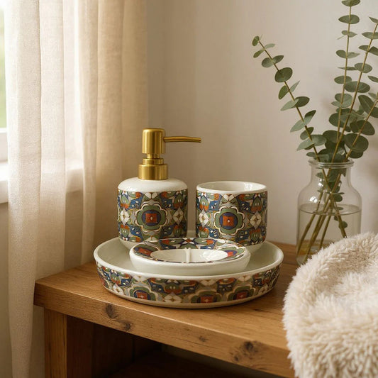 Mosaic Heritage Bathroom Set DECOR DARBARS
