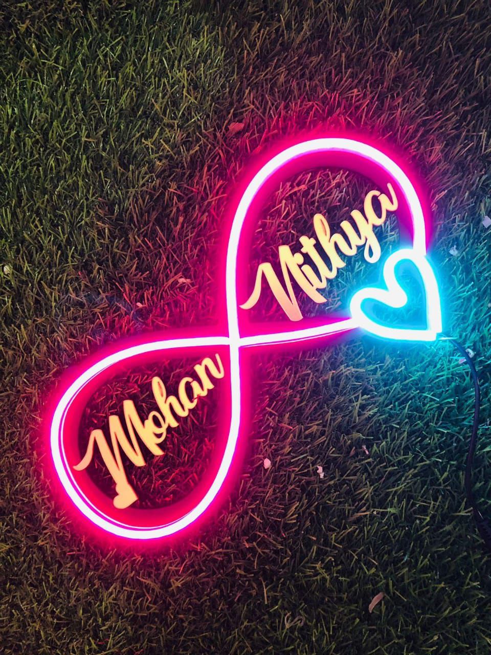 Love Name LED Neon Sign Customized for You DECOR DARBARS