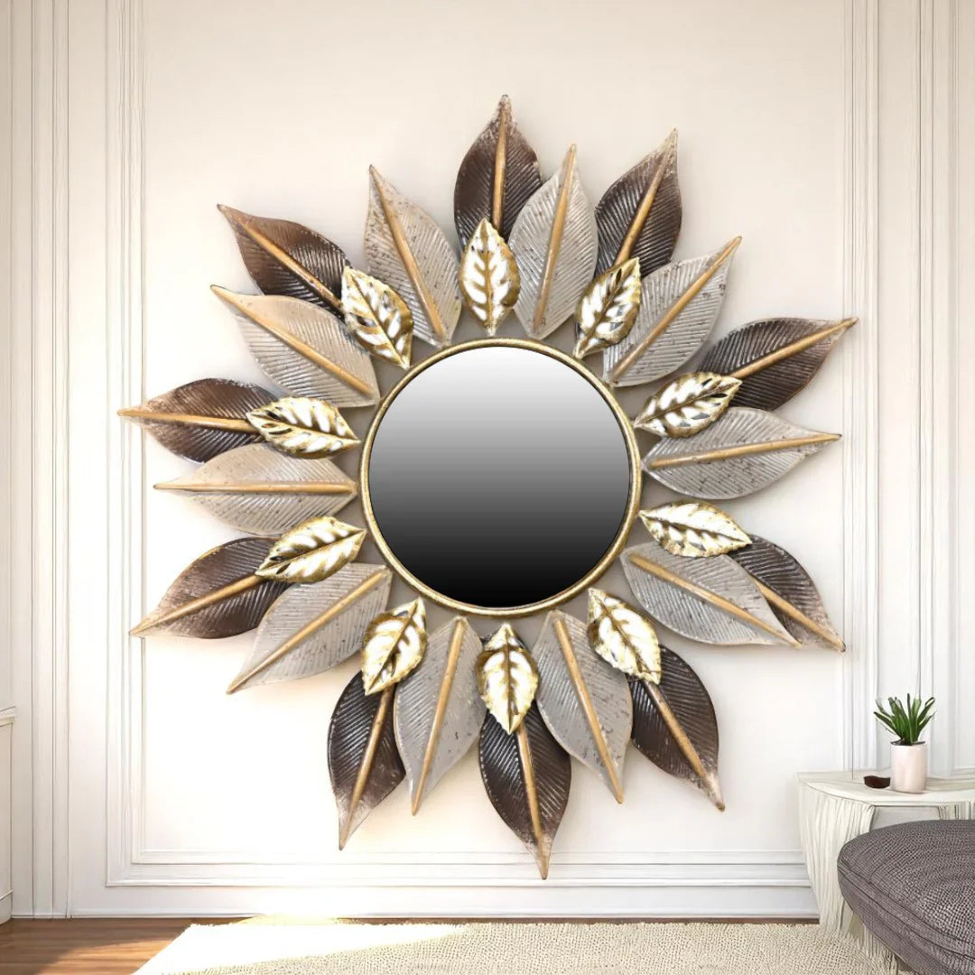 Metallic Blossom Reflection mirror DECOR DARBARS