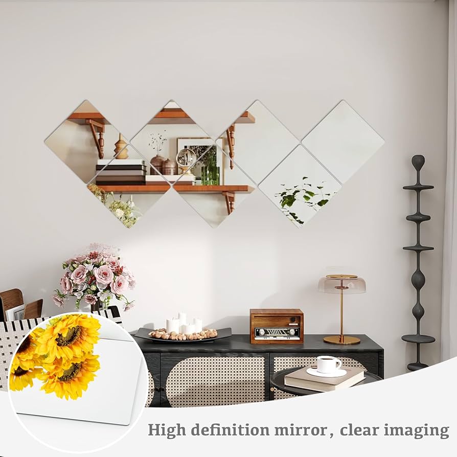 Modern Acrylic Mirror 3D Wall Mounted Decorative Piece DECOR DARBARS