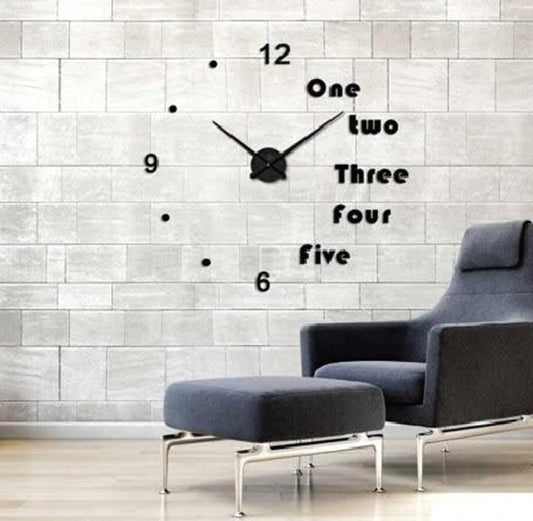 Acrylic Wall Clock DECOR DARBARS