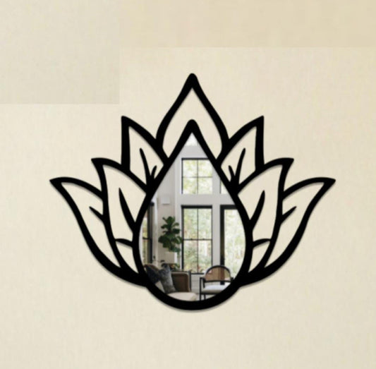Lotus Wallart Mirror DECOR DARBARS