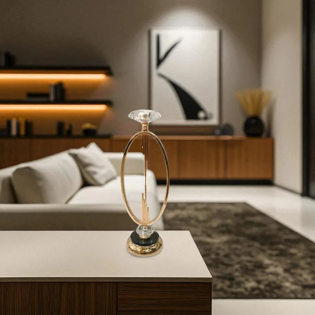 Metallic Brass Candle Stands DECOR DARBARS