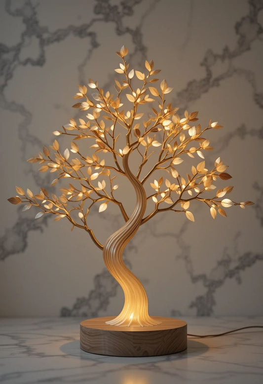 Elegant Bonsai Tree Night Light for a Cozy Interior DECOR DARBARS