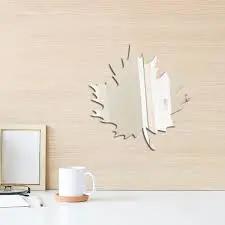 New Maple Leaf- Acrylic  Wall Mirrors DECOR DARBARS